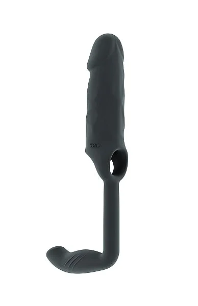 Sono No.38 - Stretchy Penis Extension and Plug - Grey