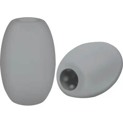 ZOLO Squeezable Mini Bubble Stroker Penis Masturbator Gray