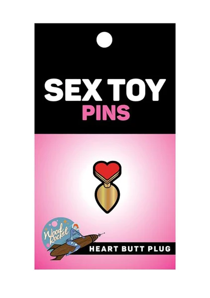 Heart Butt Plug Pin
