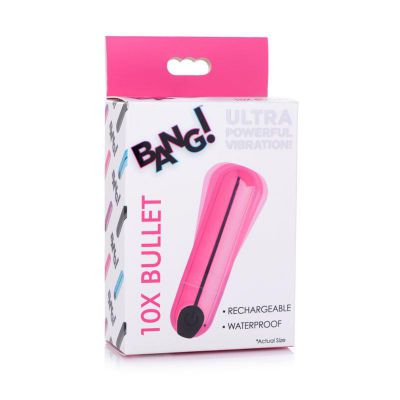Bang 10X Vibrating Metallic Bullet