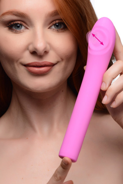 Inmi 8.7" Flexible Pulsing G-Spot Vibrator