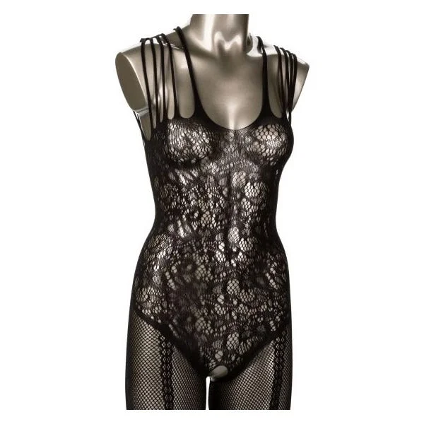 Scandal Plus Size Strappy Lace Body Suit