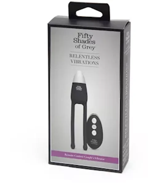 Fifty Shades Relentless Vibrations Remote Control Vibe - 6.5 Inch - Black - 6.5 Inches — image 6 of 8