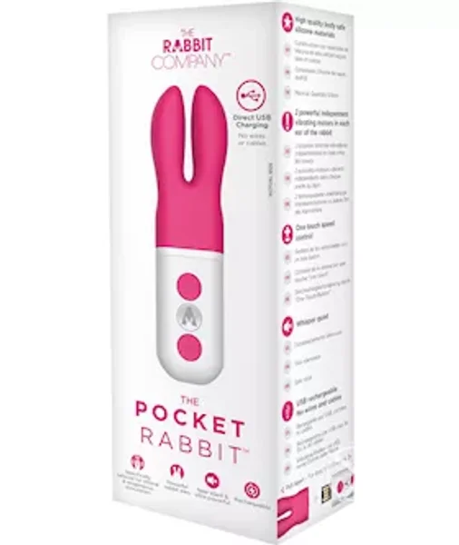 The Pocket Rabbit - Hot Pink