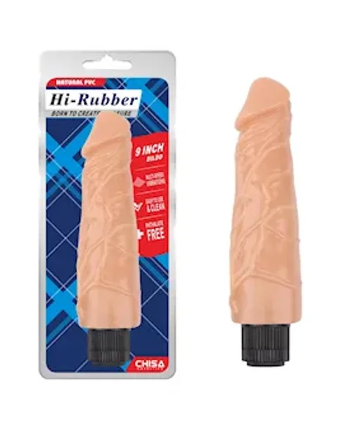 Realistic Vibrating Dildo - 9 Inch - 9 Inch — image 6 of 6