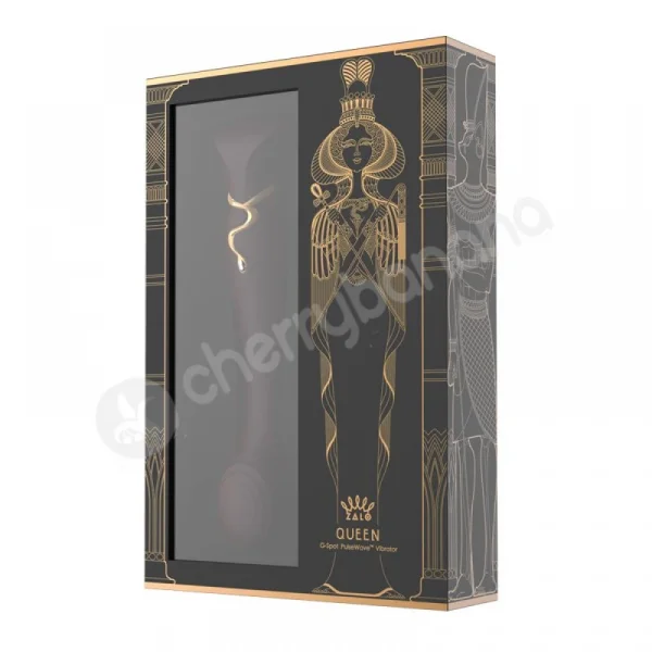 Zalo Queen Wine Red G-spot Pulse Wave Vibrator