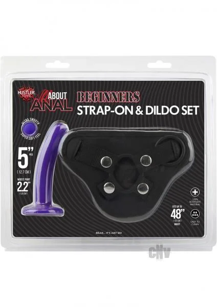 Hustler Beginner Strap On And Dildo Set — image 4 of 4