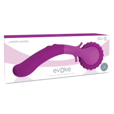 JimmyJane Evoke Du o Wheel Massager Color Purple