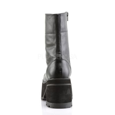 RANGER 301 3 1 2 P F Goth Punk GoGo Blk Pu Calf BT W Zipper