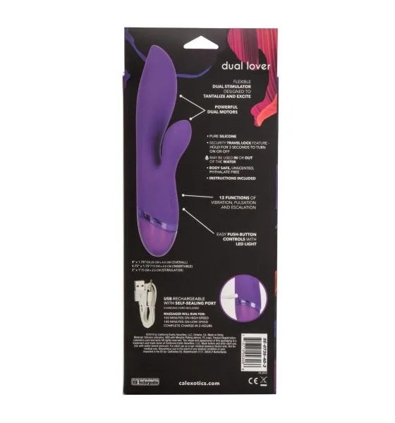 Aura Dual Lover Rechargeable Vibrator — image 19 of 23