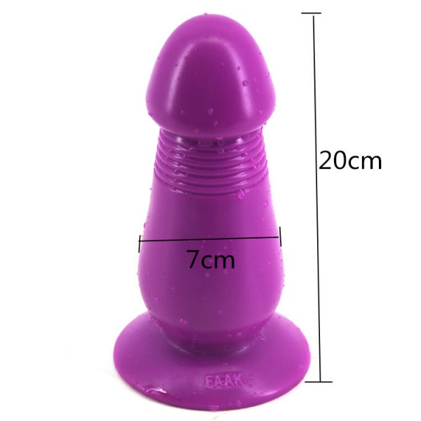 8'' Mushroom Butt Plug