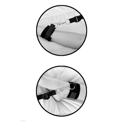 Pipedream Fetish Wraparound Mattress Bondage Restraints with Cuffs