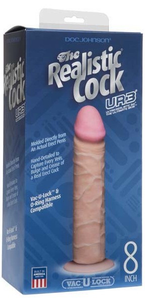 8" Realistic Cock