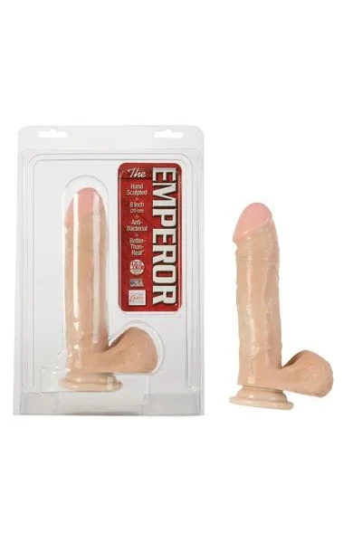 The Emperor Dildo Lifelike 8 inches Beige