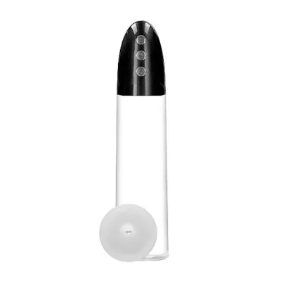 Rechargeable Automatic Cyber Pump With Sleeve Transparent Clear