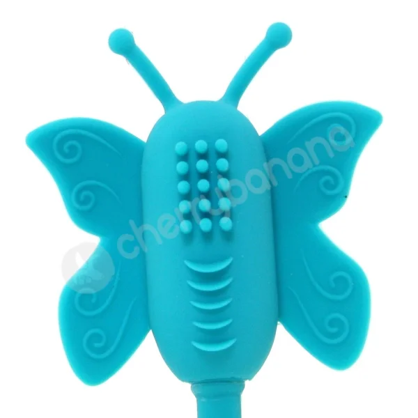 The Celine Turquoise Butterfly Wand Vibrator