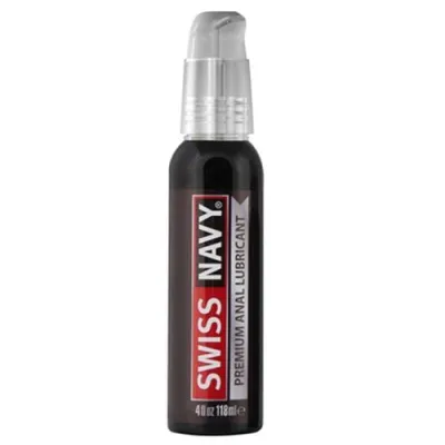 Swiss Navy Premium Silicone Anal Lubricant 4 Oz
