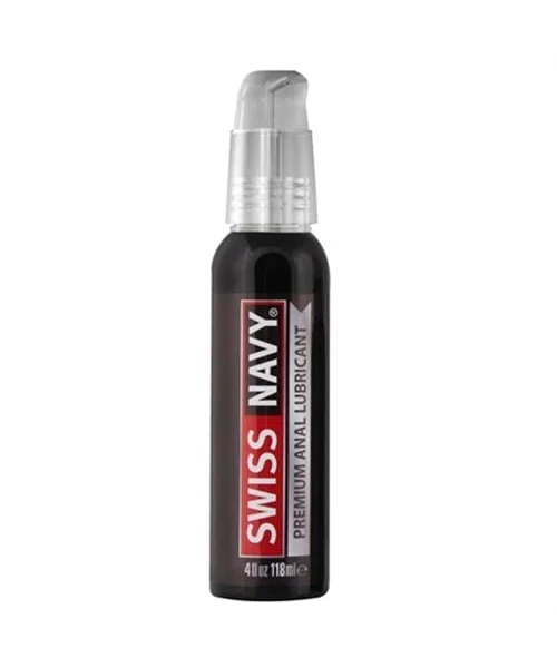 Swiss Navy Premium Silicone Anal Lubricant - 4 Oz.
