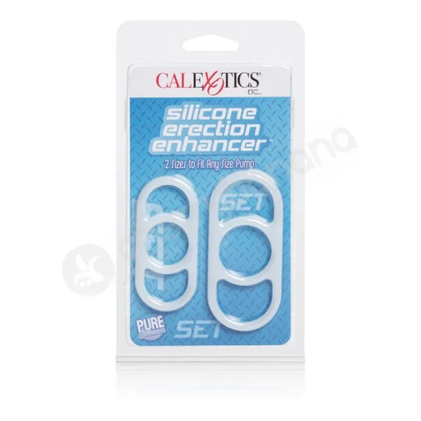 Clear Silicone Erection Enhancer Set