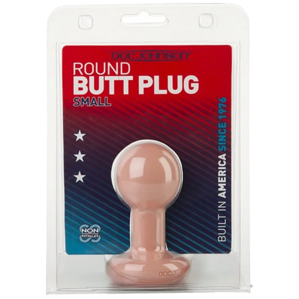 Ball Shape Anal Plug Small - White