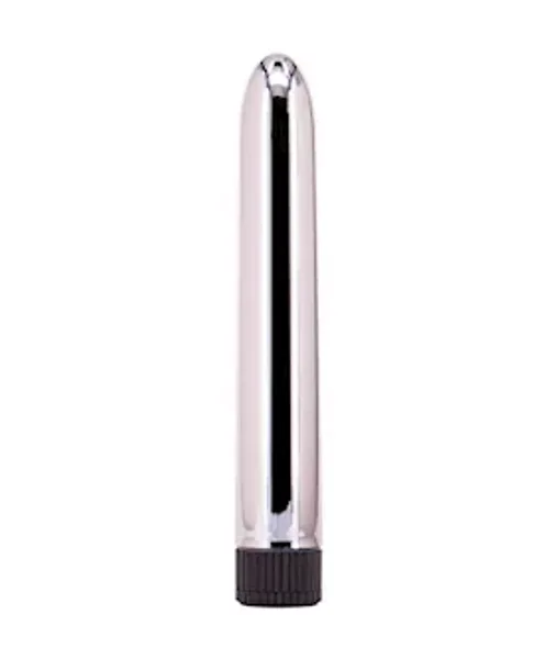 Silver Slick Bullet Vibrator - Silver — image 3 of 3