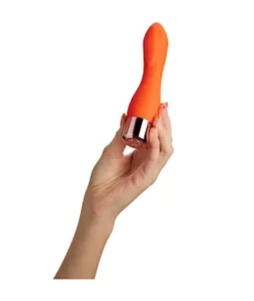 Share Satisfaction Juno Luxury Mini Vibrator - Orange — image 8 of 9
