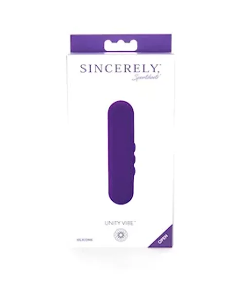 Sportsheets Sincerely Unity Silicone Vibrator - Purple -  4 Inch — image 8 of 8