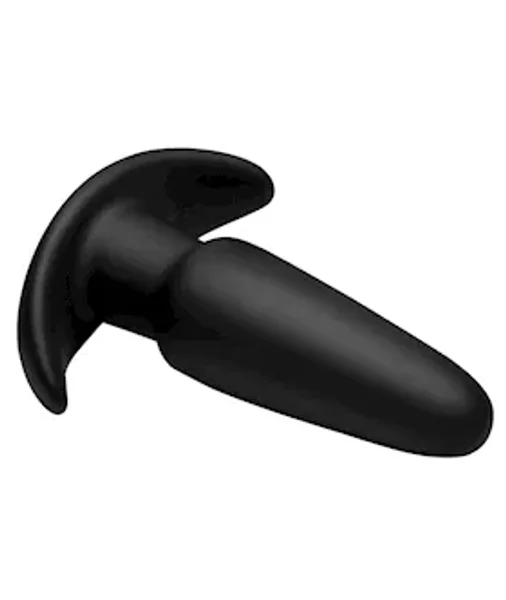 7x Remote Control Silicone Butt Plug - Medium  - Black - Medium — image 4 of 6