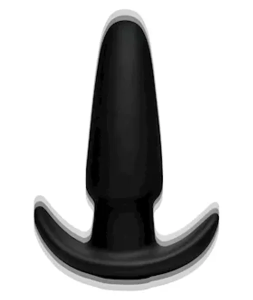 7x Remote Control Silicone Butt Plug - Medium  - Black - Medium — image 6 of 6