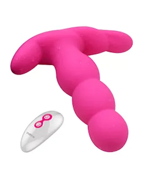 Pearl Vibrating Massager - Rose - 4.9 Inch — image 8 of 10