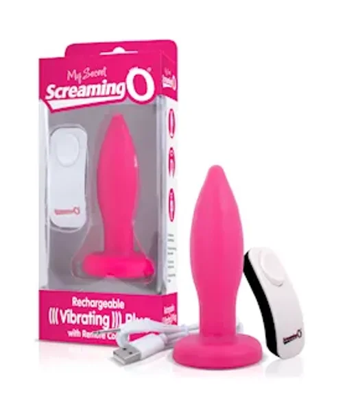 My Secret Remote Control Vibrating Plug - Pink — image 2 of 6