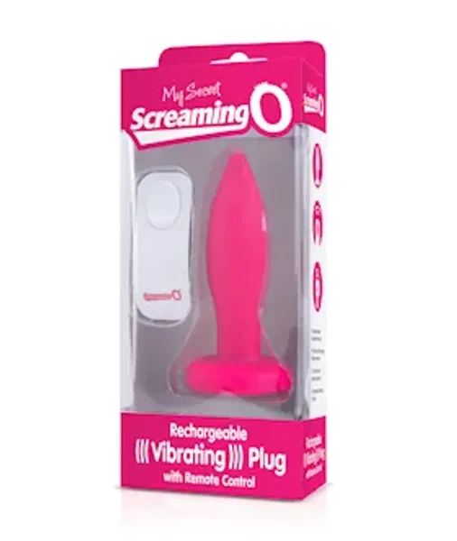 My Secret Remote Control Vibrating Plug - Pink — image 6 of 6