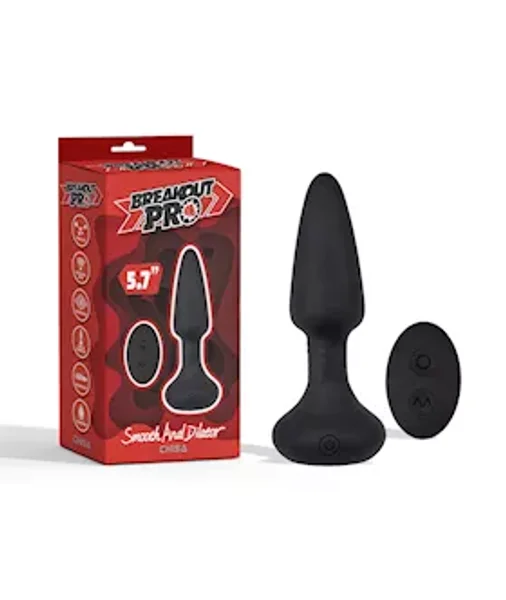 Smooth Anal Dilator - Black - 5.7 Inch — image 4 of 4