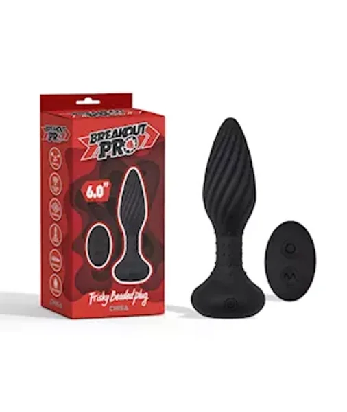 Frisky Beaded Plug - 6 Inch - Black - 6 Inch — image 4 of 4