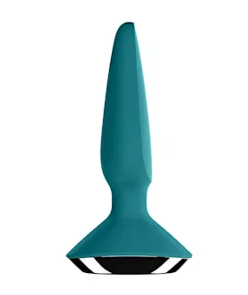 Satisfyer Plug-ilicious 1 - Turquoise - 5.3 Inch — image 4 of 5