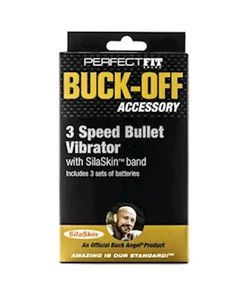 Buck Off Buzz Vibrator - Black — image 3 of 3