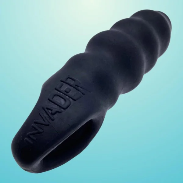 Oxballs Invader Cocksheath Penis Extender - Black Ice — image 11 of 18