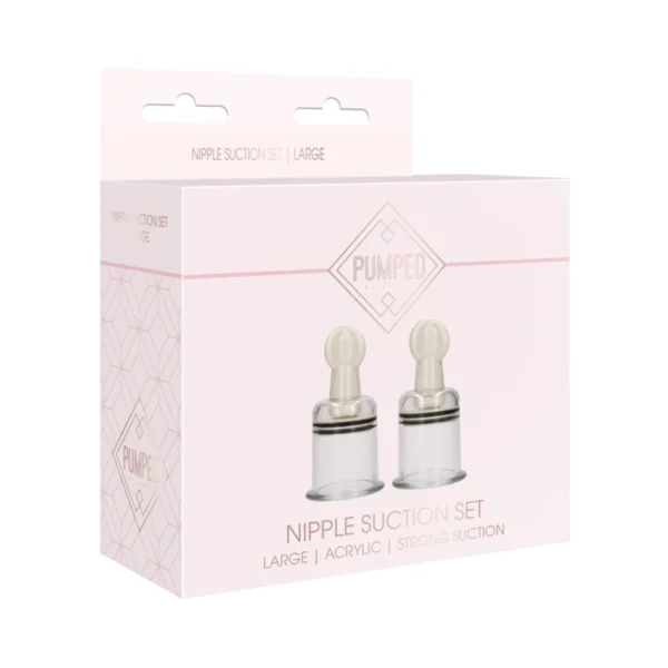 Pumped - Nipple Suction Sets Large - Rose — image 6 of 10