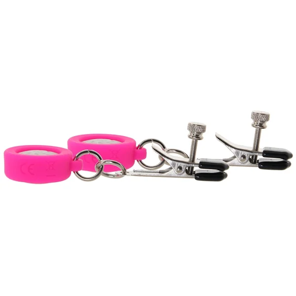 Charmed Silicone Light Up Nipple Clamps