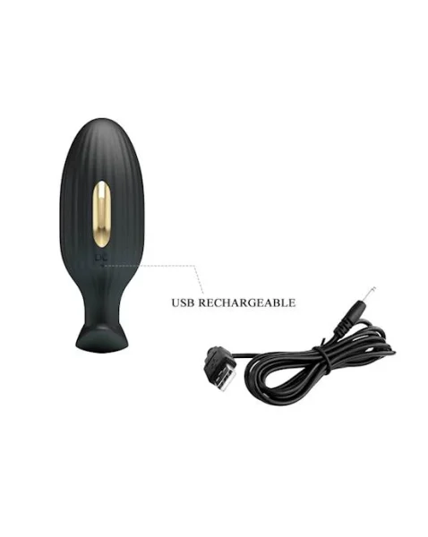 Powerful Vibration Electric Shock 18k Gold