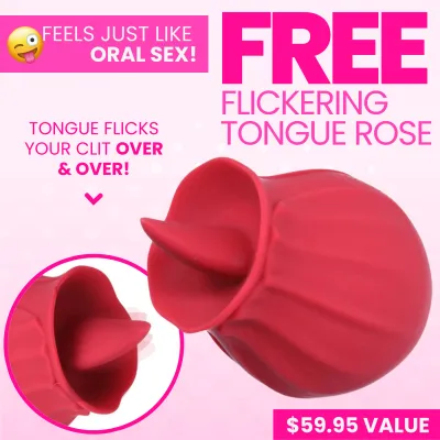 FREE Bhava Rechargeable Flickering Tongue Rose in Red Add To Cart
