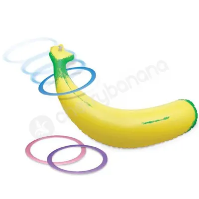 Bachelorette Party Favors Inflatable Banana Ring Toss Game