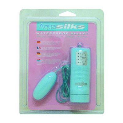 Aquasilk Bathtime Bullet Vibrator Blue