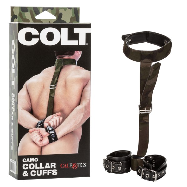 Camo Collar and Cuffs