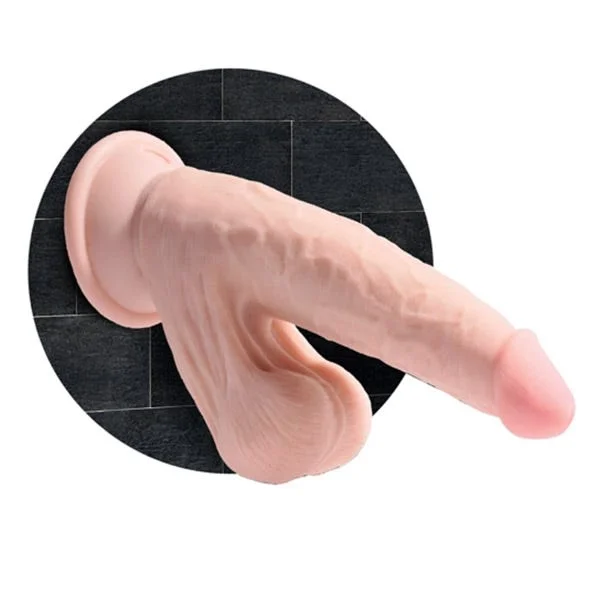 King Cock Plus 8” Cock with Swinging Balls