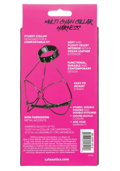 Euphoria Collection Multi-Chain Collar Harness