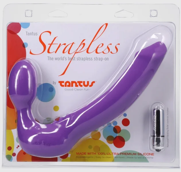 Tantus - Feeldoe Classic - Silicone Vibrating Strapless Strap-On — image 8 of 8