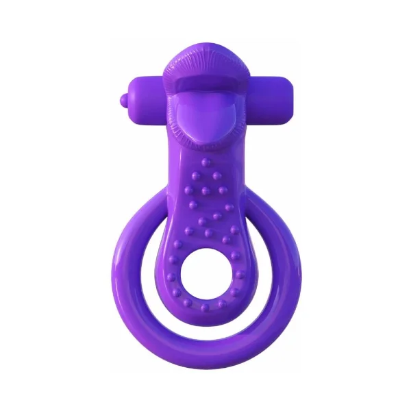 Fantasy C-Ringz Lovely Licks Couples Ring Purple