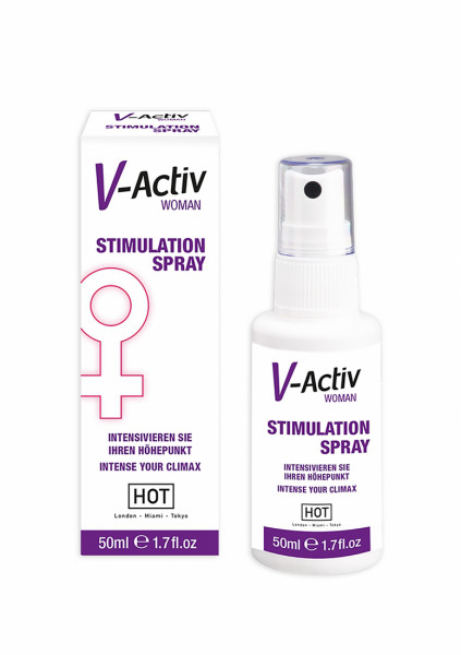 HOT V-Activ stimulation spray for woman - 50 ml - Stud Delay Spray