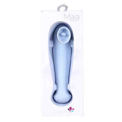Destiny 15 Function Rechargeable Vibrating Suction Wand Blue